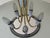 Mid-Century Brass and Textured Glass Pendant, 1950s For Sale - Image 6 of 16