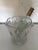 Mid-Century Modern Vintage Cut Crystal Champagne or Wine Ice Bucket For Sale - Image 3 of 10