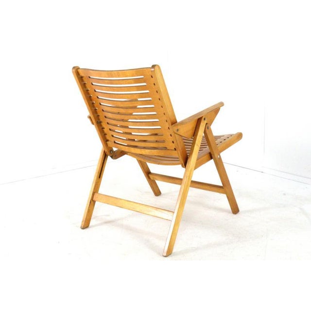 Contemporary Model Rex Folding Chair by Niko Kralj for Stol Kamnik For Sale - Image 3 of 16