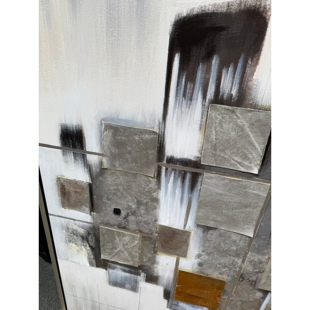 Patrick St. Germain Ordered Chaos Original Mixed Media Artwork, Signed For Sale - Image 11 of 12