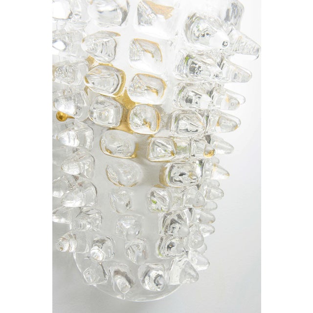 Contemporary Murano Glass Sconces in the Manner of Barovier Toso For Sale In New York - Image 6 of 11