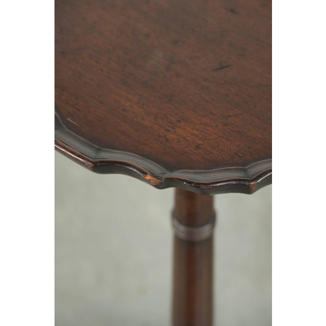 Wood Antique English Wine Plant or Side Table, Late 18th Century For Sale - Image 7 of 11