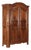 Piedmontese Wardrobe with Paneled Doors in Walnut, Early 18th Century For Sale