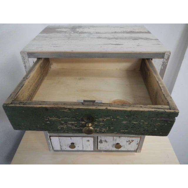 Table Chest of 7 Drawers, 1980s For Sale - Image 12 of 13