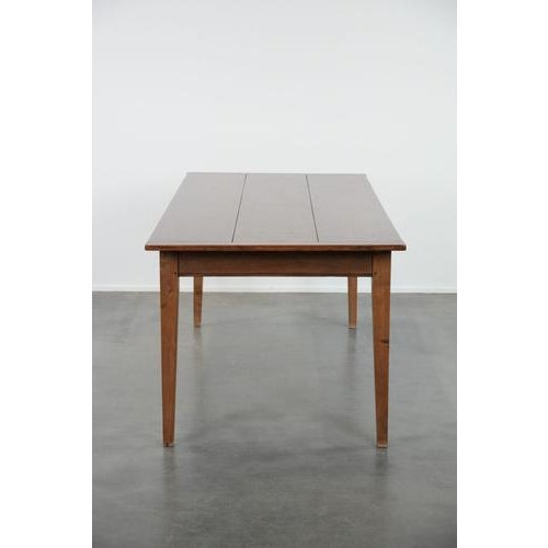 French Dining Table in Cherry Wood For Sale - Image 3 of 15