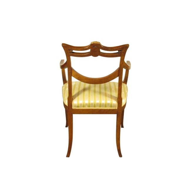 19th-C. Swedish Arm Chair For Sale - Image 4 of 9