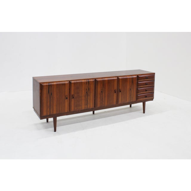 Mid-Century Teak and Rosewood Sideboard, 1960s For Sale - Image 9 of 10