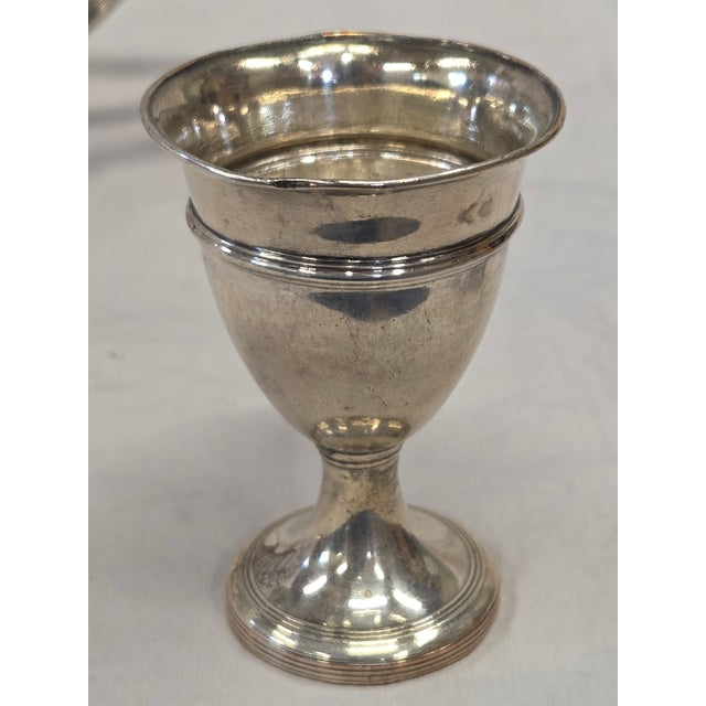 Antique Sheffield Silverplate Toast Rack With Egg Cups, England, 19th Century For Sale - Image 10 of 18