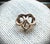 Gold Antique Gold-Filled Heart Watch Pin For Sale - Image 8 of 9