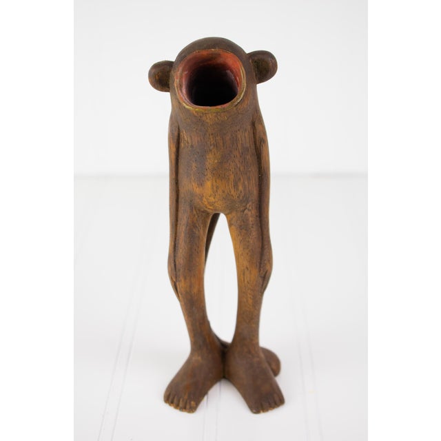 Postmodern Postmodern Absctract Sculptural Form - Carved Wood and Copper For Sale - Image 3 of 17