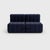 Black Two-Seater Modular Sofa in Dama Fabric by Ambivalenz, Set of 4 For Sale - Image 8 of 18
