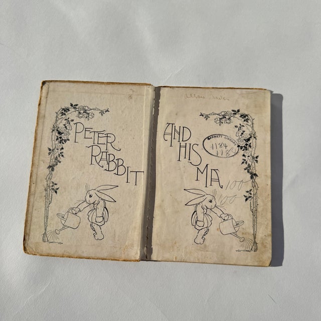 Paper 1917 “Peter Rabbit and His Ma” Children’s Book For Sale - Image 7 of 7
