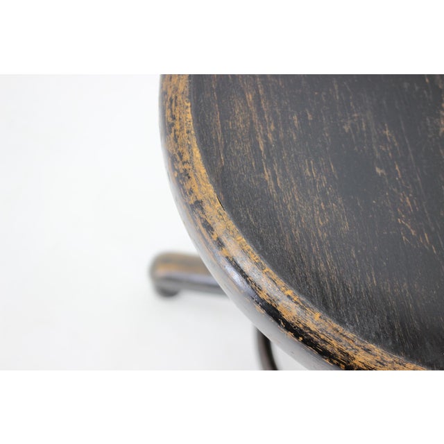 1930s Adjustable Stool by Fischel, Czechoslovakia, 1930s For Sale - Image 5 of 14