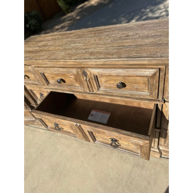 2020s Hooker Furniture Dresser & Nightstand Set – Like New W/ Built-in Outlets For Sale - Image 5 of 9