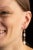 Pair of Aquamarine and 18k Gold Dangle Chandelier Earrings For Sale - Image 4 of 4