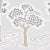Art Deco Schumacher Tree River Wallpaper in Moonstone For Sale - Image 3 of 4