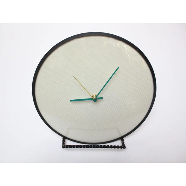 Postmodern Memphis-Style "Milano Series" Wall Clock For Sale - Image 13 of 13