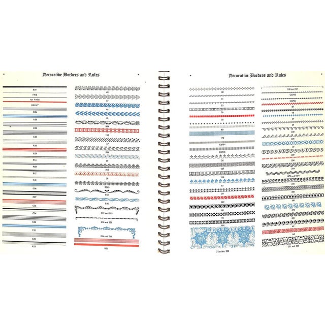 "A Book of Typefaces" 1952 For Sale - Image 10 of 10