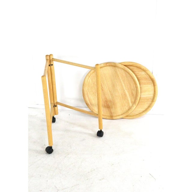 Trolley with Removable Trays from Jens Quistgaard, Denmark For Sale - Image 3 of 7