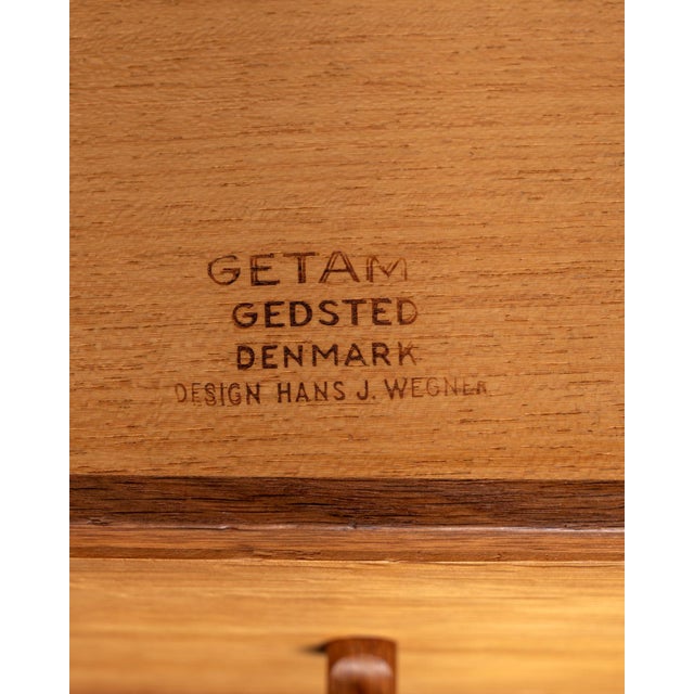 1950s GE-125 Desk by Hans J. Wegner for Getama, 1960s For Sale - Image 5 of 10