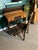 Bauhaus 1930s Wicker Rattan Writing Desk & Chair For Sale - Image 3 of 12