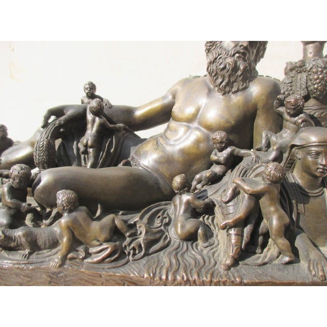 Grand Tour Bronze of the Nile River God For Sale In New York - Image 6 of 17
