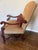 Traditional Thomasville Grand Bergère Style Renaissance Revival Carved Mahogany Library Armchair – Model N-1713-Bp For Sale - Image 3 of 9