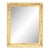 Scallop Edge 40x50 Carved & Gold Gilt Rectangle Frame c1940s Wall Mirror MInt! For Sale
