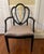 Chairs Dining Hepplewhite Shield Black Painted Vintage For Sale - Image 9 of 9