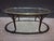 1940's Hollywood Regency Faux Tortoise/ Bamboo Form Coffee/ Cocktail Table For Sale - Image 4 of 12