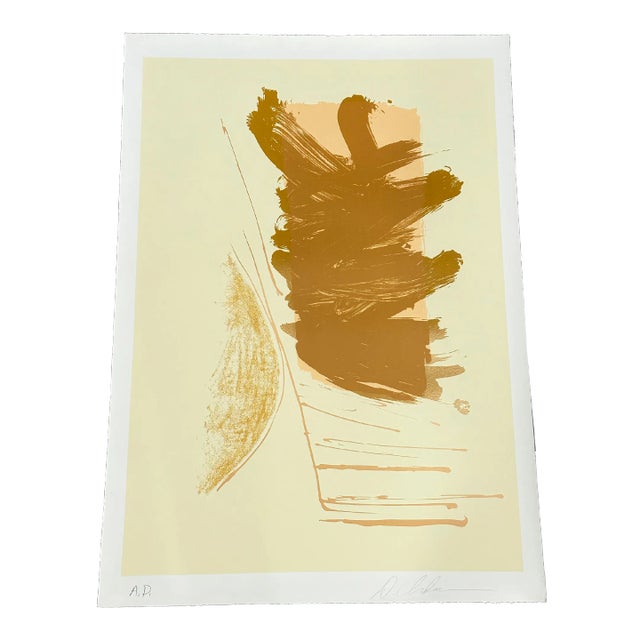 Dan Christensen MicMac I Original Screenprint 1979 For Sale