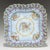A fine french sèvres porcelain square serving dish dating to circa 1870, produced during the napoleon iii period....