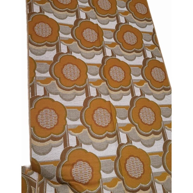 Mid-Century Modern Mid-Century Modern German Fabric Bale for Curtains, 1970s For Sale - Image 3 of 7