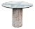 Custom Studio Made Table With Glass Top For Sale