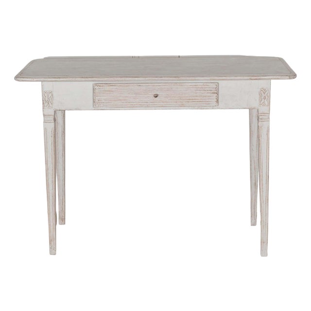 Swedish Gustavian Painted Side Table, 19th Century For Sale