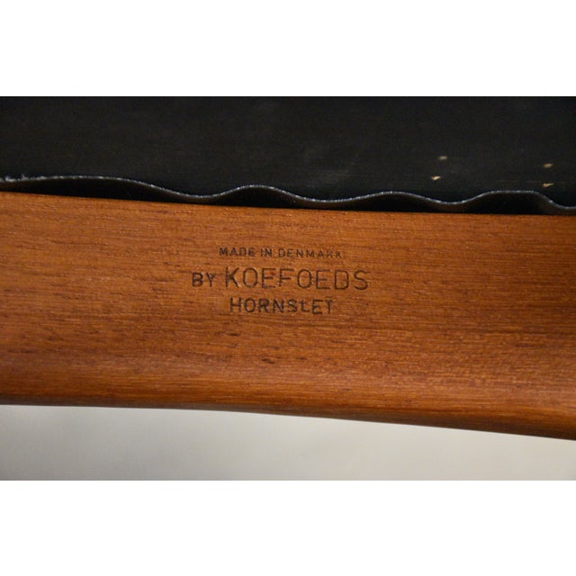 Danish Modern Teak Lis Dining Chairs by Koefoeds Hornslet - Set of 6 For Sale - Image 11 of 11