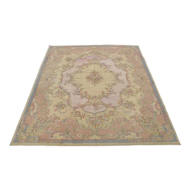 Early 20th Century Antique Indian Rug For Sale