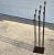 Brutalist Brutalist Metal 42" Floor Candelabra, Manner of Harry Bertoia For Sale - Image 3 of 16