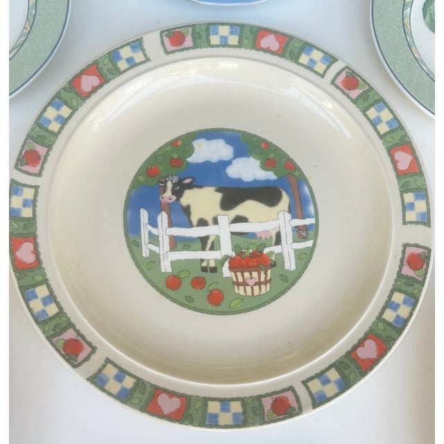 Farm Fresh Fruit Motif Wall Plate Curation- Set of 7 For Sale - Image 4 of 9