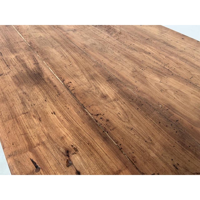 Work Table in Cherry and Acacia, 1930s For Sale - Image 16 of 18