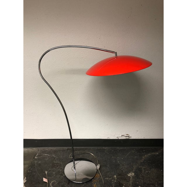 Cb2 Atomic Lobster Red Floor Lamp Chairish