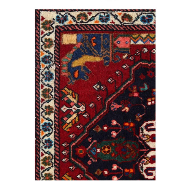 A very attractive and durable carpet woven in the village of Abadeh in southwestern Persia. The pattern is influenced by...
