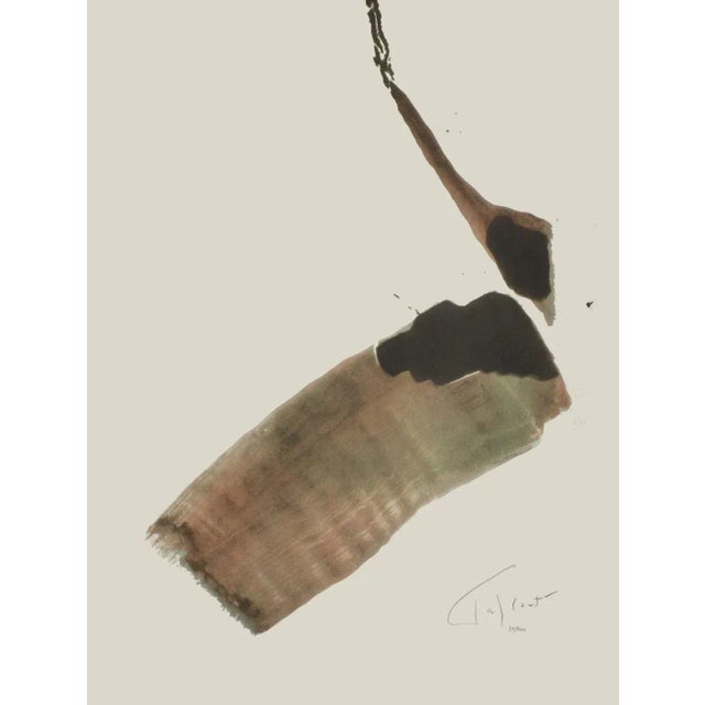 Pierre TAL-COAT UN PEU PLUS 1970 lithograph on Arches paper signed and numbered in pencil 26.0 x 19.7 in published by :...