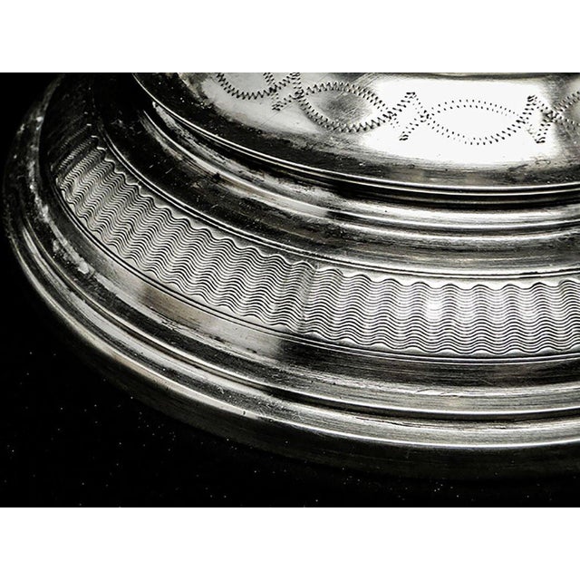 19th Century Austro-Hungarian Silver Fruit Platter For Sale - Image 10 of 13