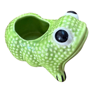 Vintage Mottahedeh Jean Rogers Style Frog Planter