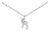 Tiffany & Co. Diamond 18k White Gold Salamander Pendant Necklace For Sale