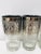 Mid-Century Modern Mid-Century Vitreon Queen's Lusterware Etched Silver Long Drink Glasses - Set of 4 For Sale - Image 3 of 6
