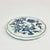 1970s Vintage Japanese Chinoiserie Meissen Blue Danube Trivet For Sale - Image 6 of 6