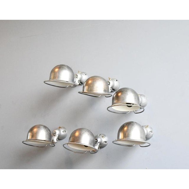 Industrial Wall Mounted Industrial Sconces by Jielde, 1950s For Sale - Image 3 of 4