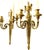 19th Century Monumental Louis XVI French Gilt Bronze Wall Sconces, Set of 2 For Sale - Image 10 of 12
